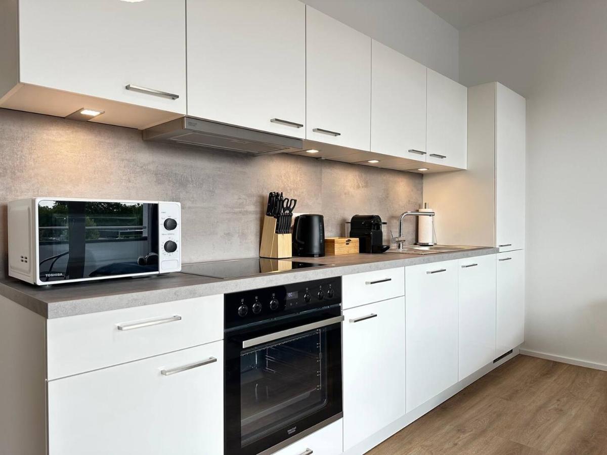 Suite4Me - Balkon I Kueche I Waschmaschine I Mainz-Kostheim Wiesbaden Ngoại thất bức ảnh